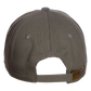 I&W Hatgear Customized Letter Initial Baseball Hat A to Z Team Colors, Charcoal Cap White Red