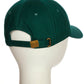 Custom Hat A to Z Initial Letters Classic Baseball Cap, Dk Green Hat White Red