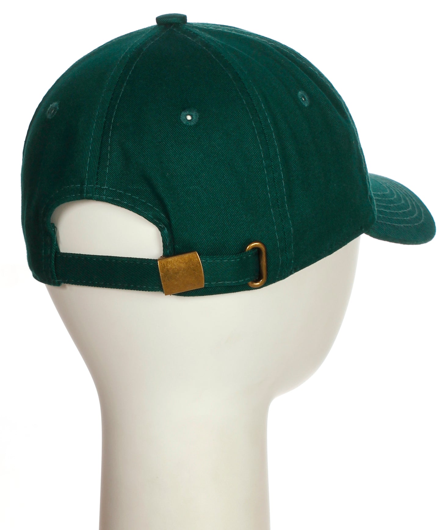 Custom Hat A to Z Initial Letters Classic Baseball Cap, Dk Green Hat White Red