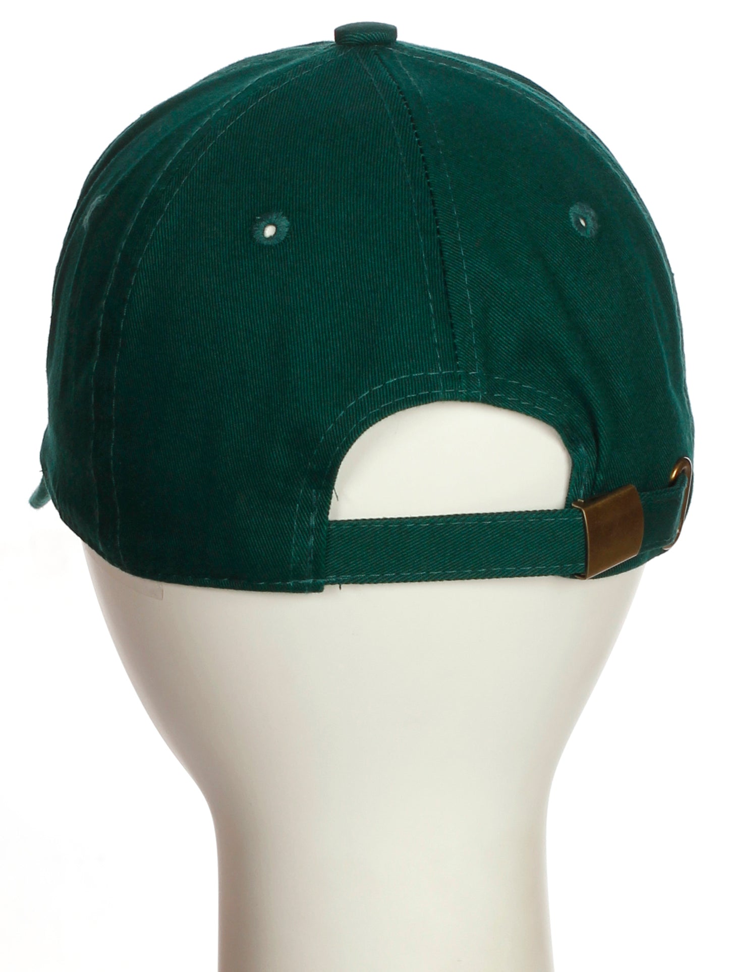 Custom Hat A to Z Initial Letters Classic Baseball Cap, Dk Green Hat White Red