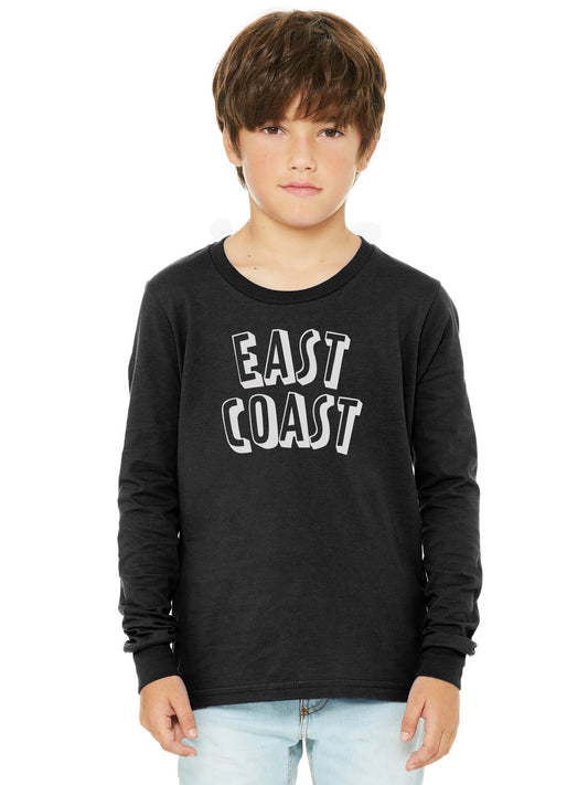 Daxton Youth Long Sleeve East West Coast Basic Tshirt