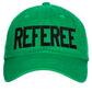Classic Referee Hat Premiun Cotton Low Profile Unstructured Adjustable Strapback