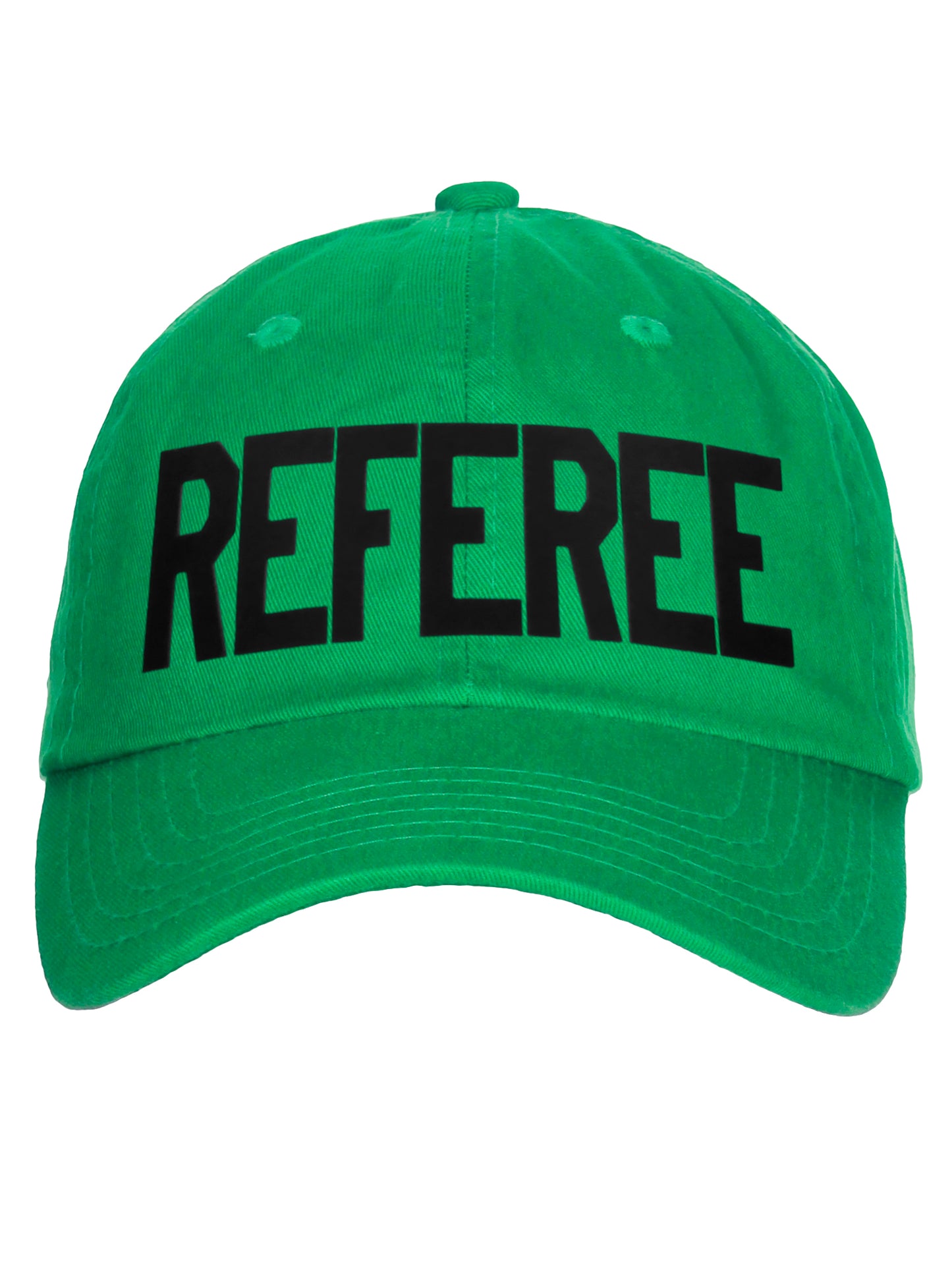 Classic Referee Hat Premiun Cotton Low Profile Unstructured Adjustable Strapback