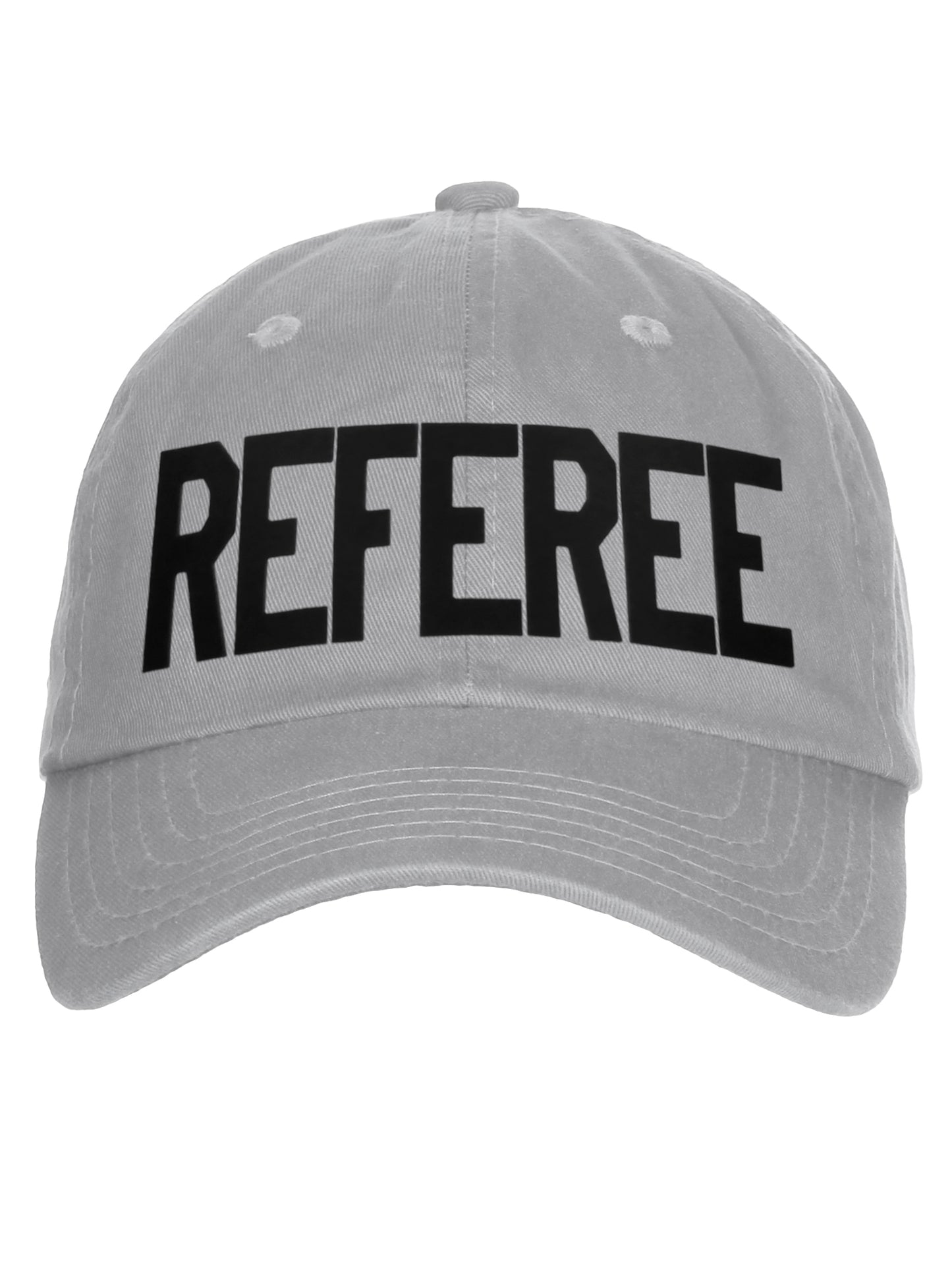 Classic Referee Hat Premiun Cotton Low Profile Unstructured Adjustable Strapback