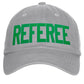Classic Referee Hat Premiun Cotton Low Profile Unstructured Adjustable Strapback