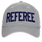 Classic Referee Hat Premiun Cotton Low Profile Unstructured Adjustable Strapback
