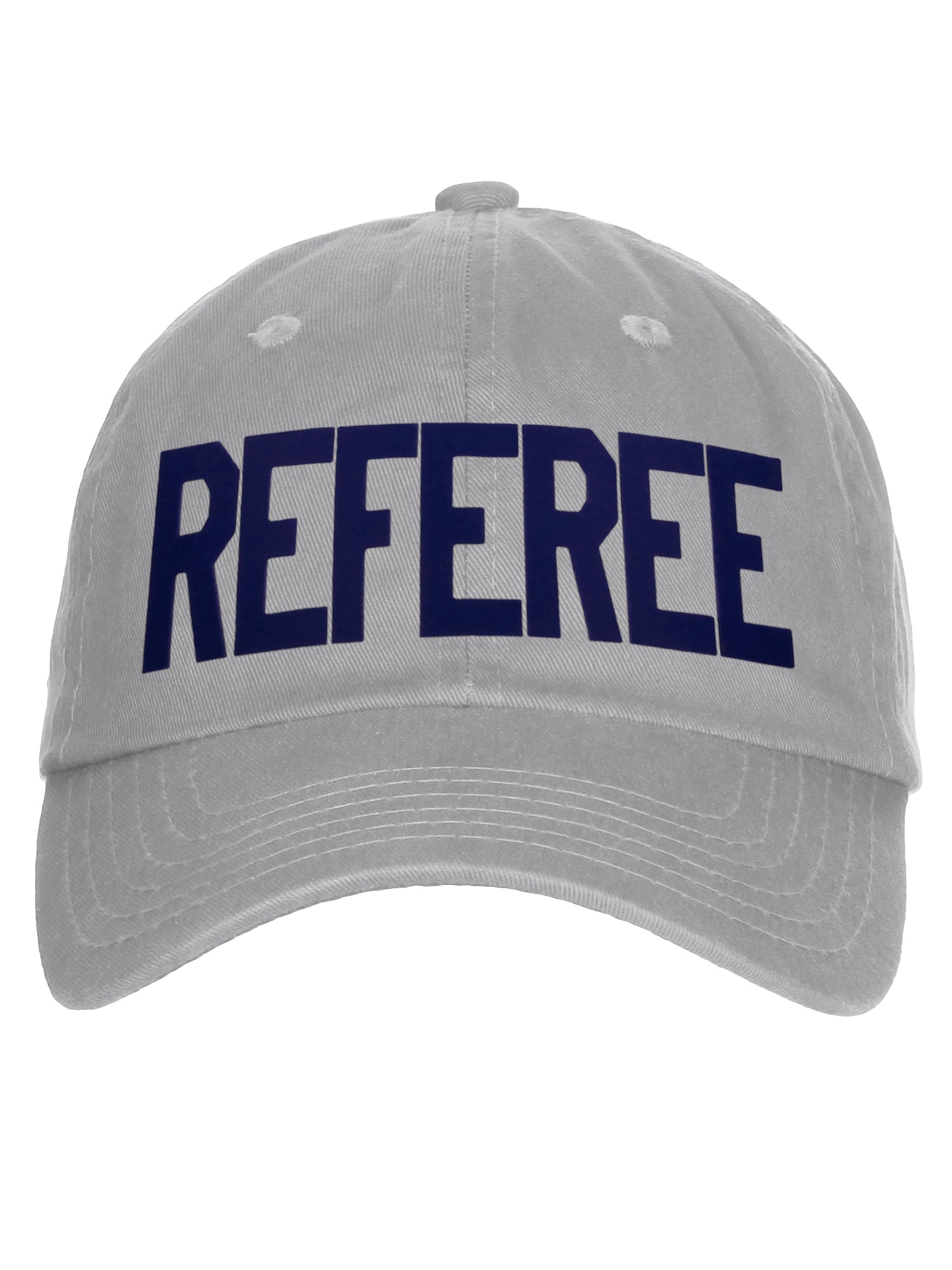 Classic Referee Hat Premiun Cotton Low Profile Unstructured Adjustable Strapback