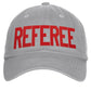 Classic Referee Hat Premiun Cotton Low Profile Unstructured Adjustable Strapback