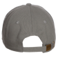 Custom Hat A to Z Initial Letters Classic Baseball Cap, Light Grey White Black