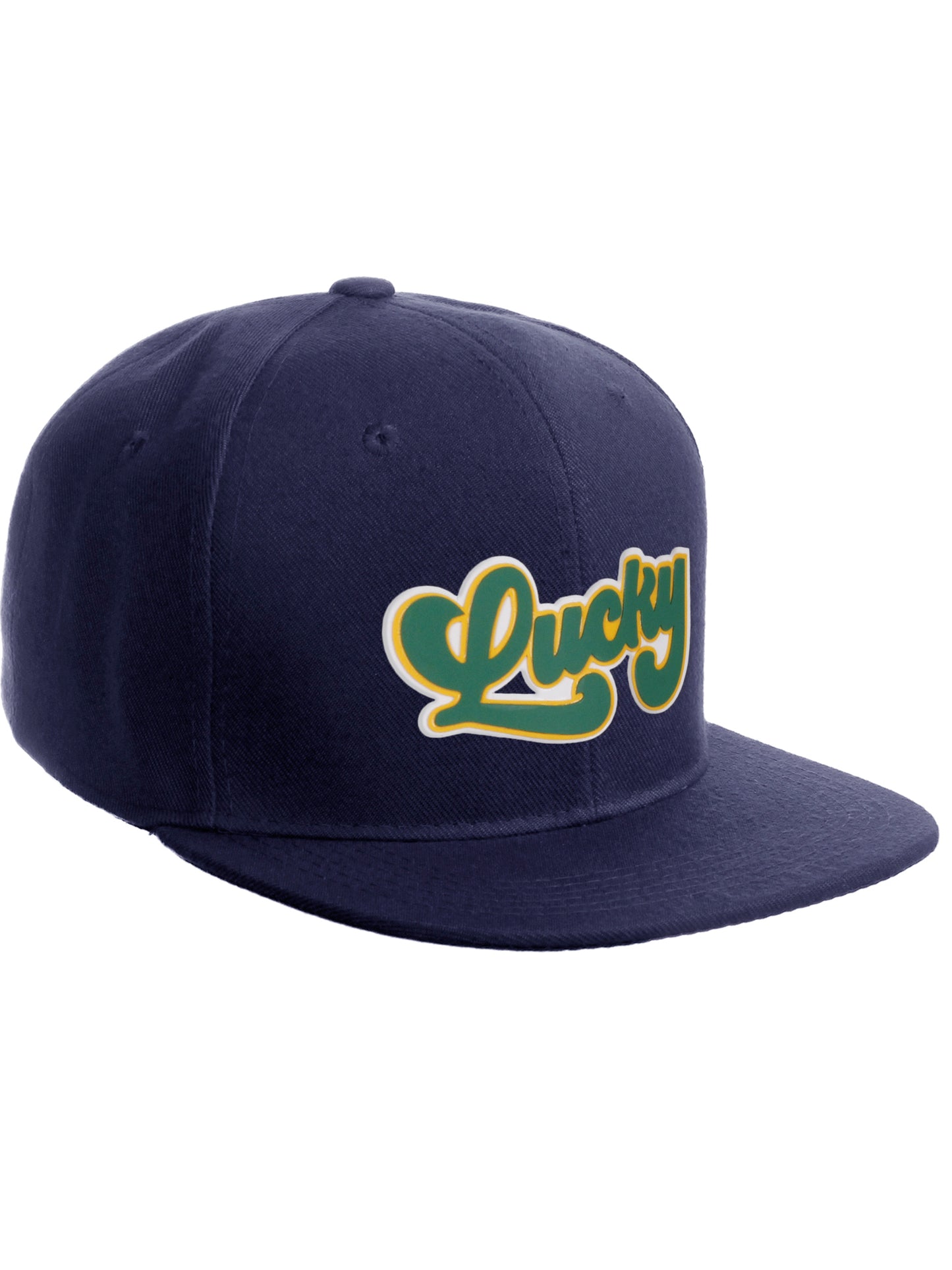 Daxton Classic Snapback St. Patrick Day 3D Lucky Clover Flat Visor Hat