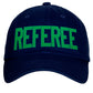 Classic Referee Hat Premiun Cotton Low Profile Unstructured Adjustable Strapback