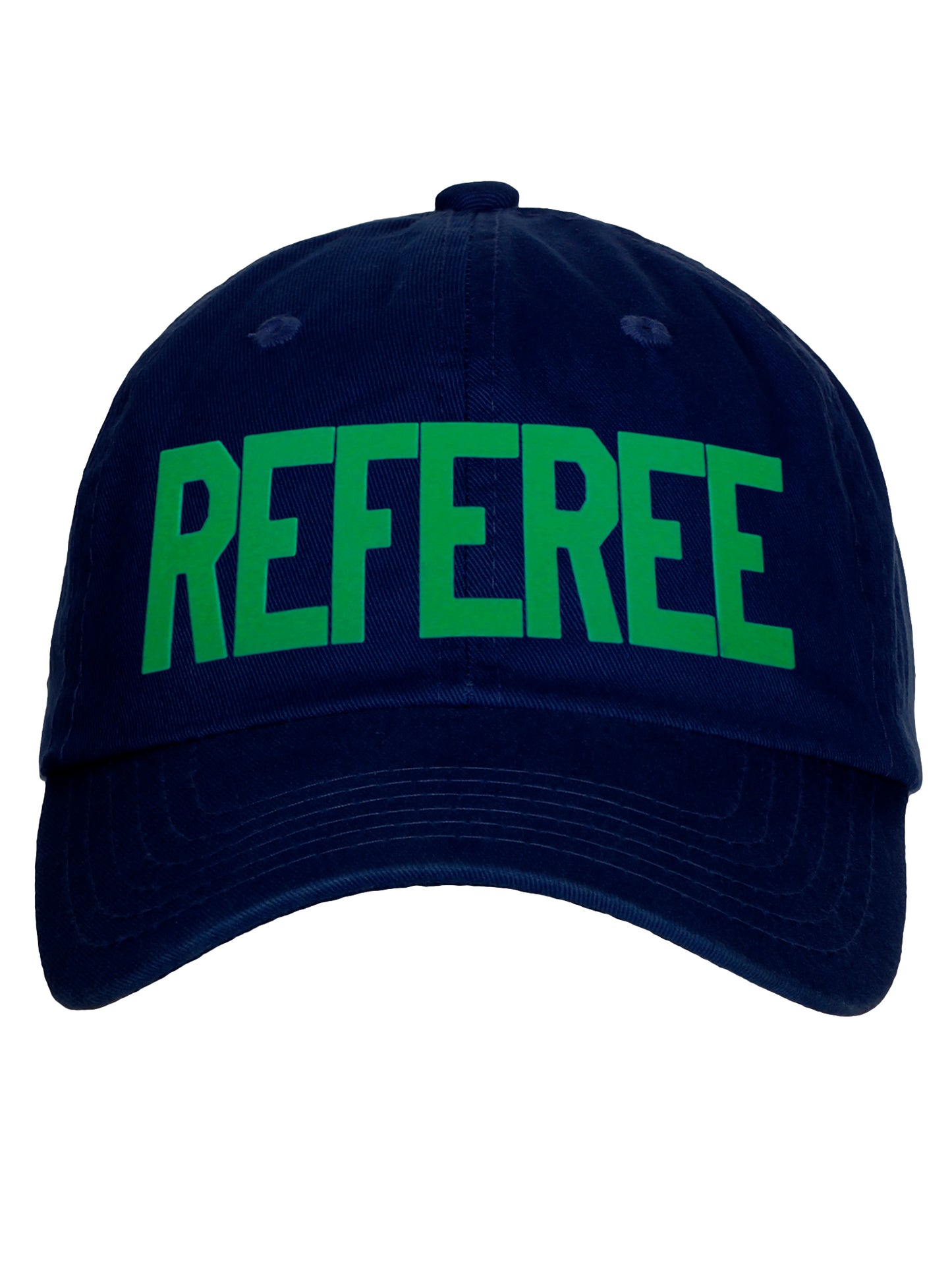 Classic Referee Hat Premiun Cotton Low Profile Unstructured Adjustable Strapback