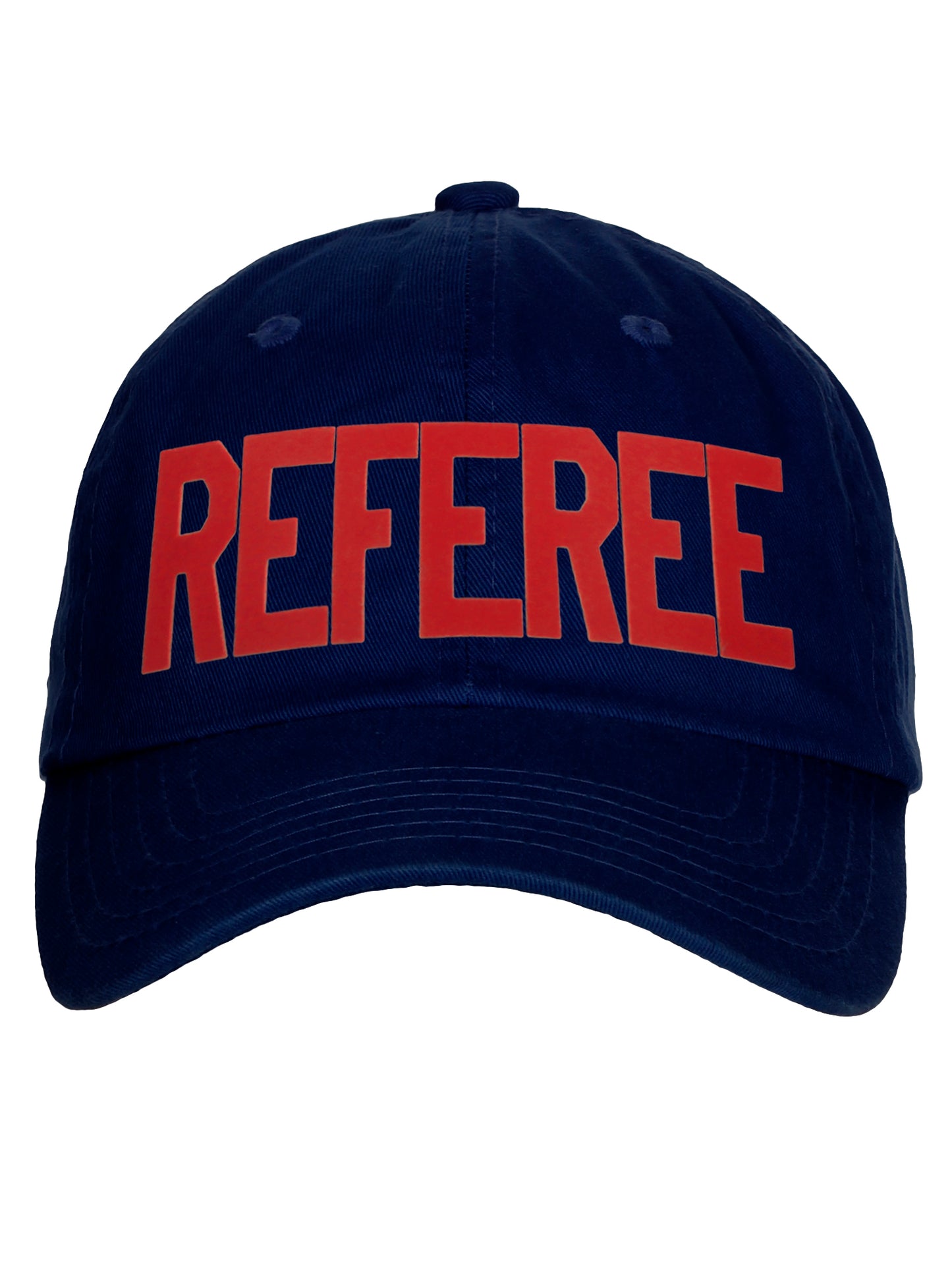 Classic Referee Hat Premiun Cotton Low Profile Unstructured Adjustable Strapback
