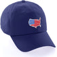 Daxton Embroidered USA Flag Low Profile Adjustable Baseball Dad Hat