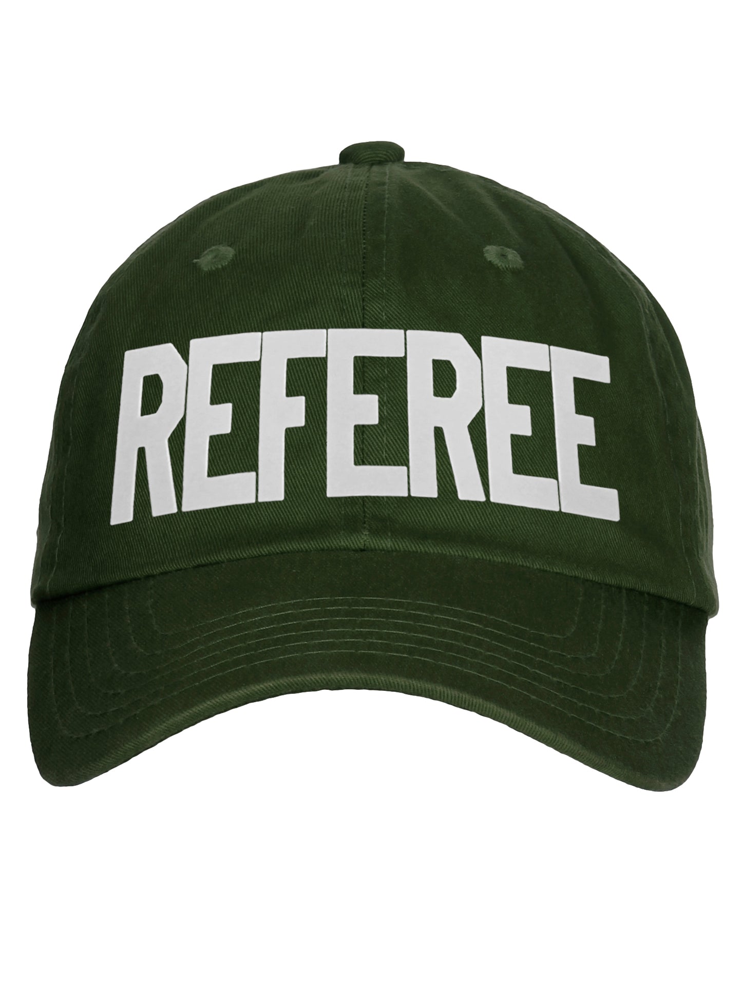 Classic Referee Hat Premiun Cotton Low Profile Unstructured Adjustable Strapback