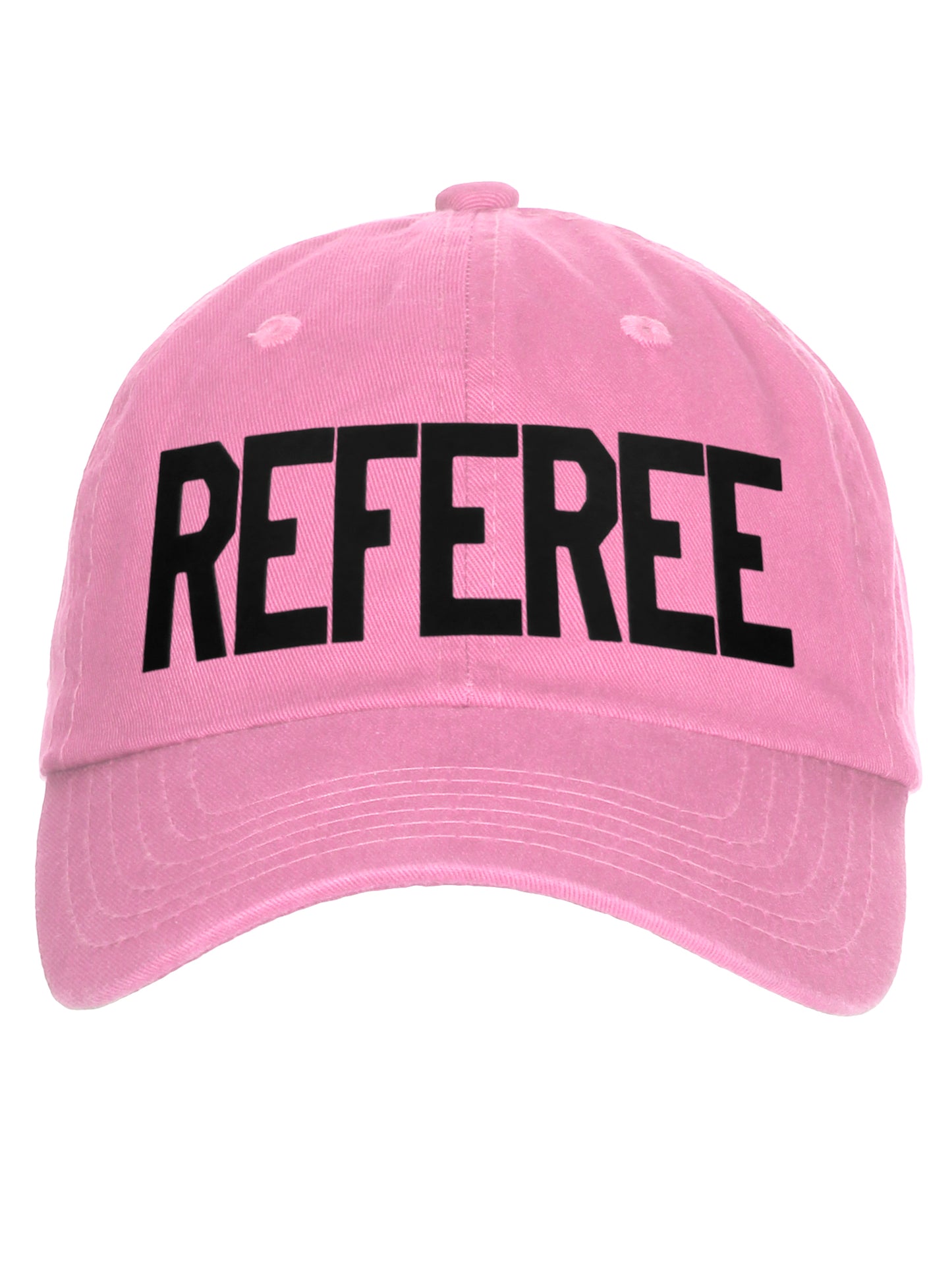 Classic Referee Hat Premiun Cotton Low Profile Unstructured Adjustable Strapback