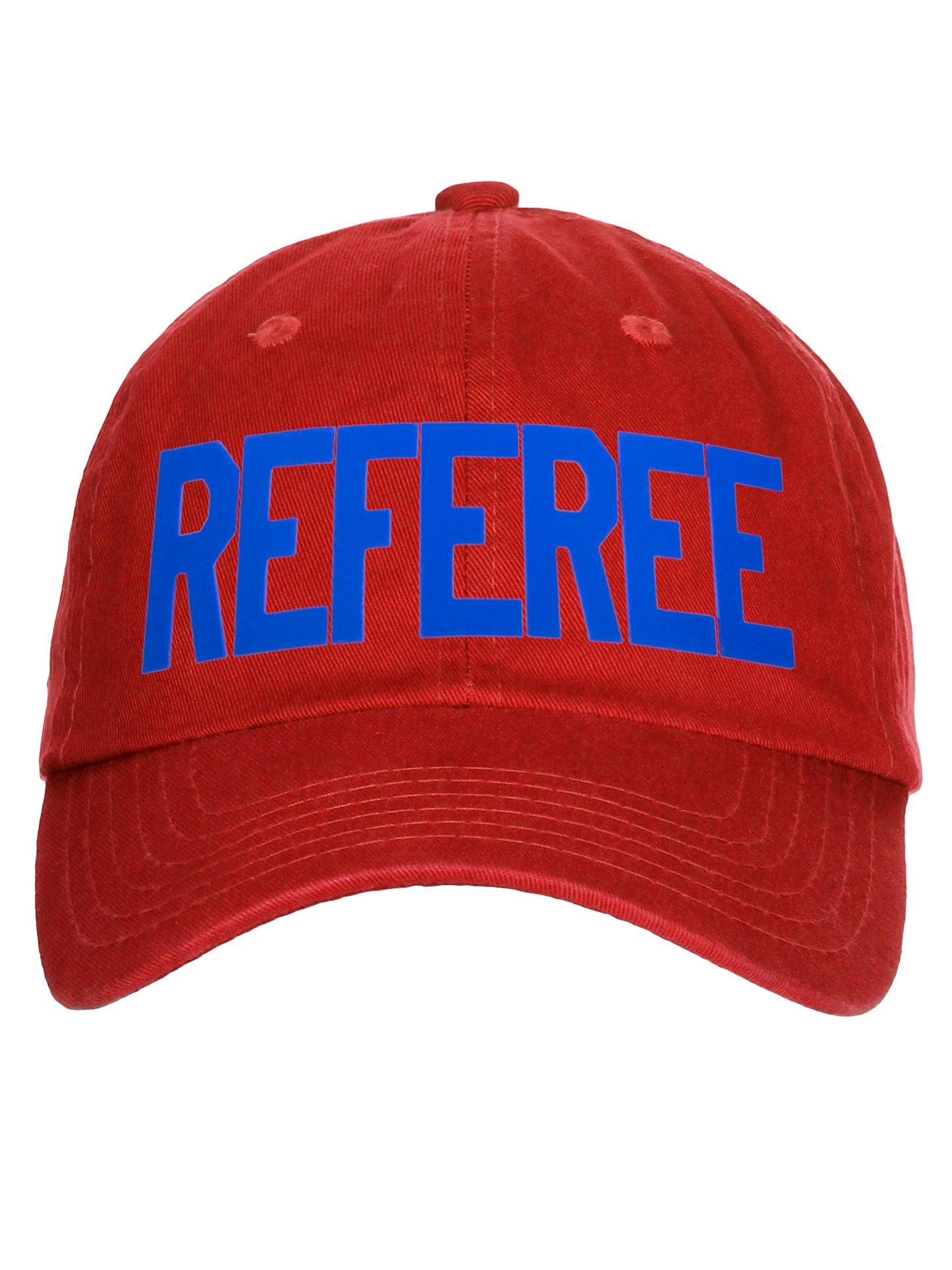 Classic Referee Hat Premiun Cotton Low Profile Unstructured Adjustable Strapback