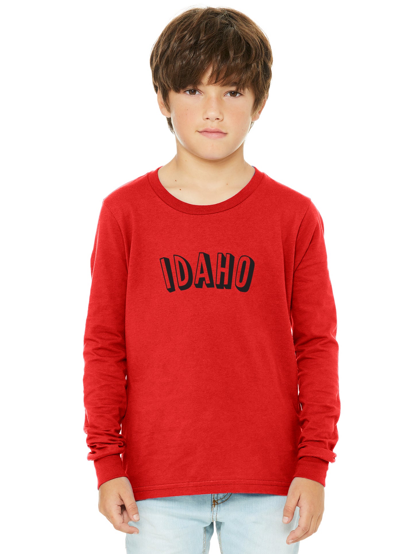 Daxton Youth Long Sleeve Idaho Basic Tshirt