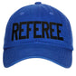 Classic Referee Hat Premiun Cotton Low Profile Unstructured Adjustable Strapback