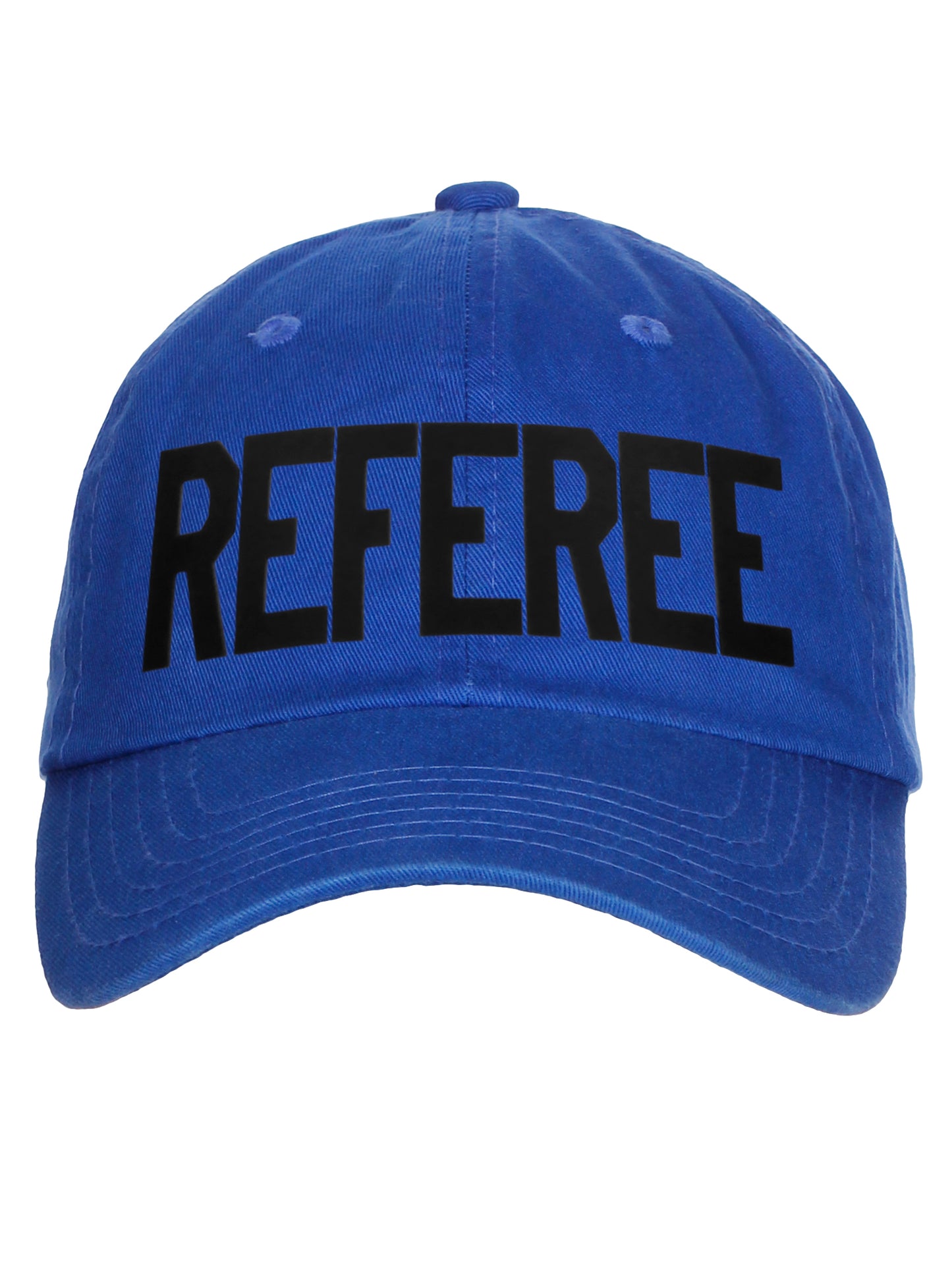 Classic Referee Hat Premiun Cotton Low Profile Unstructured Adjustable Strapback