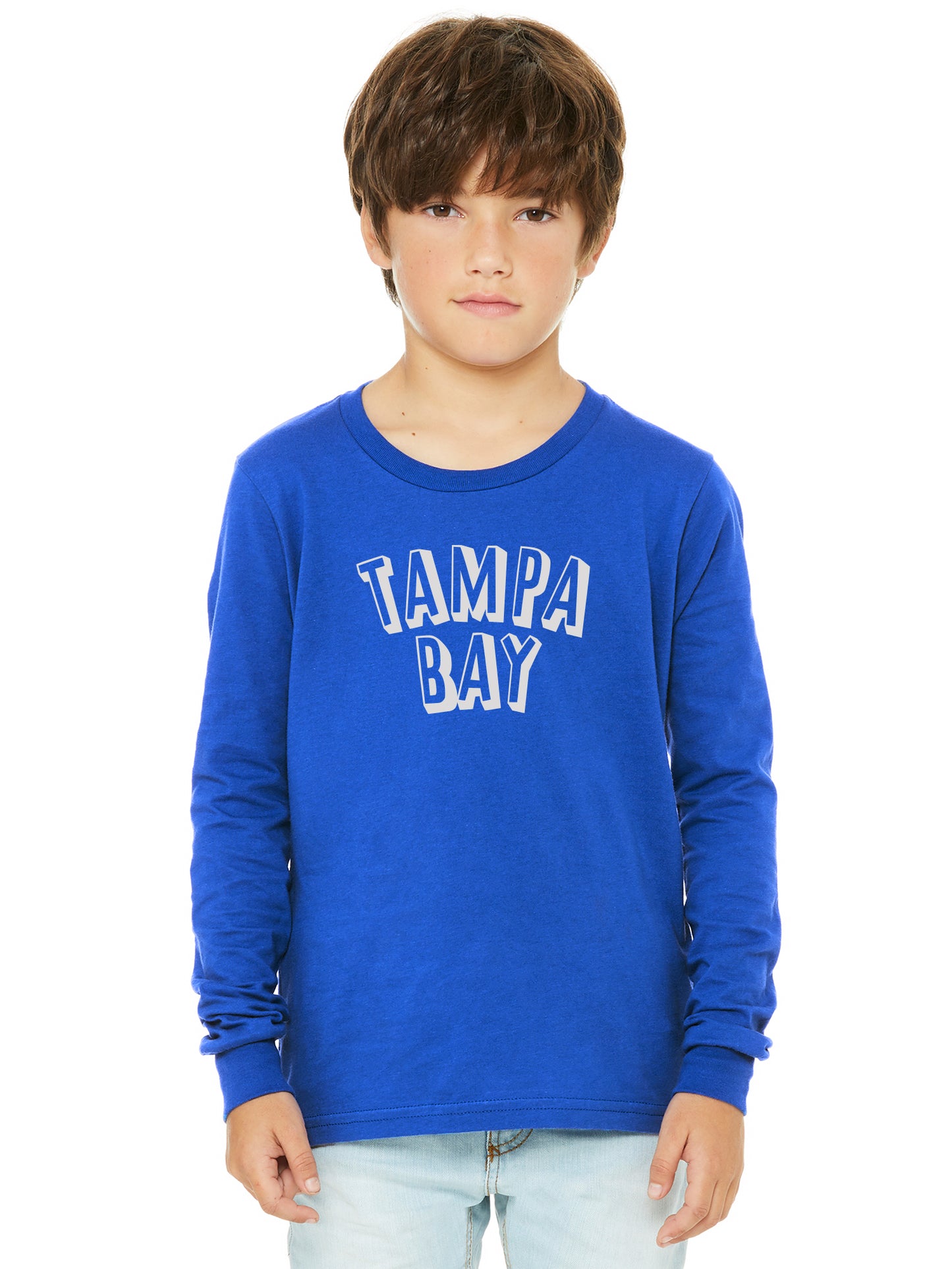 Daxton Youth Long Sleeve Tampa Bay Basic Tshirt