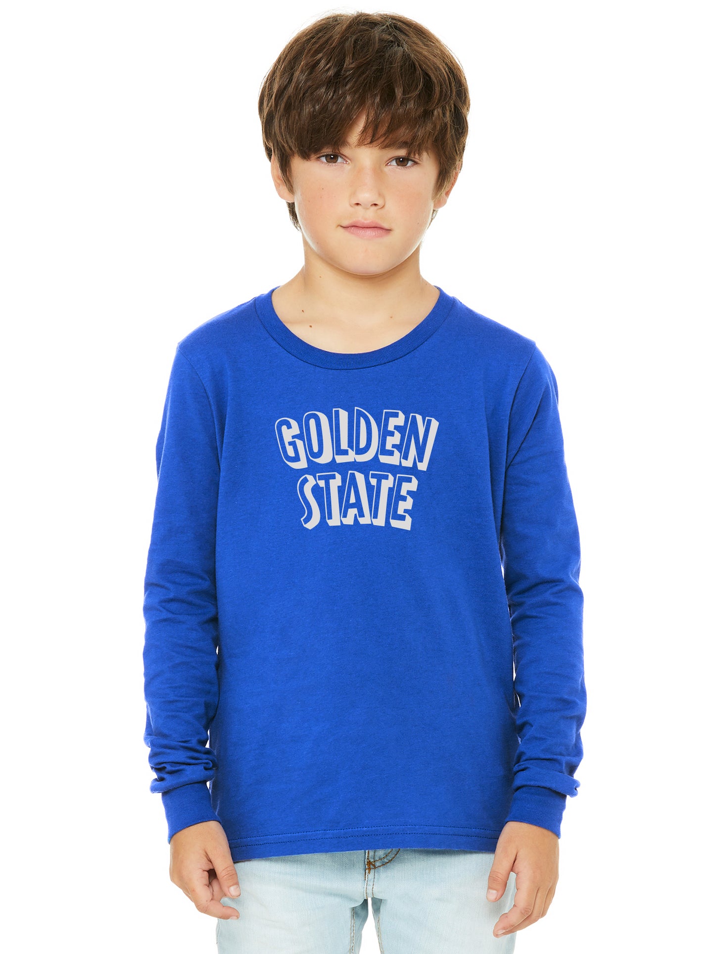 Daxton Youth Long Sleeve Golden State Basic Tshirt