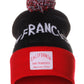 American Cities San Francisco Arch Letters Pom Pom Knit Hat Cap Beanie
