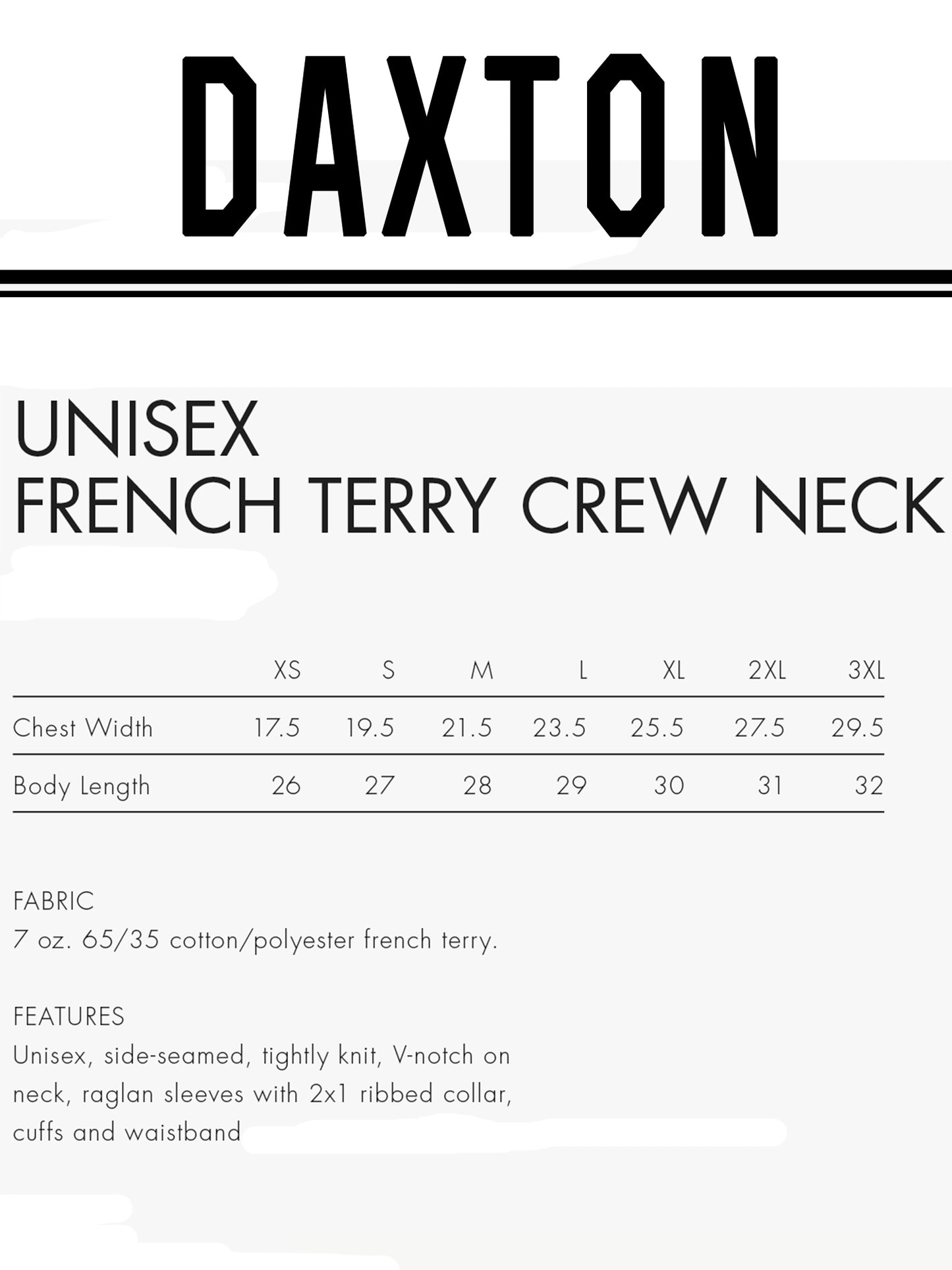 Daxton Alabama Sweatshirt Athletic Fit Pullover Crewneck French Terry Sweatshirt