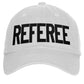 Classic Referee Hat Premiun Cotton Low Profile Unstructured Adjustable Strapback