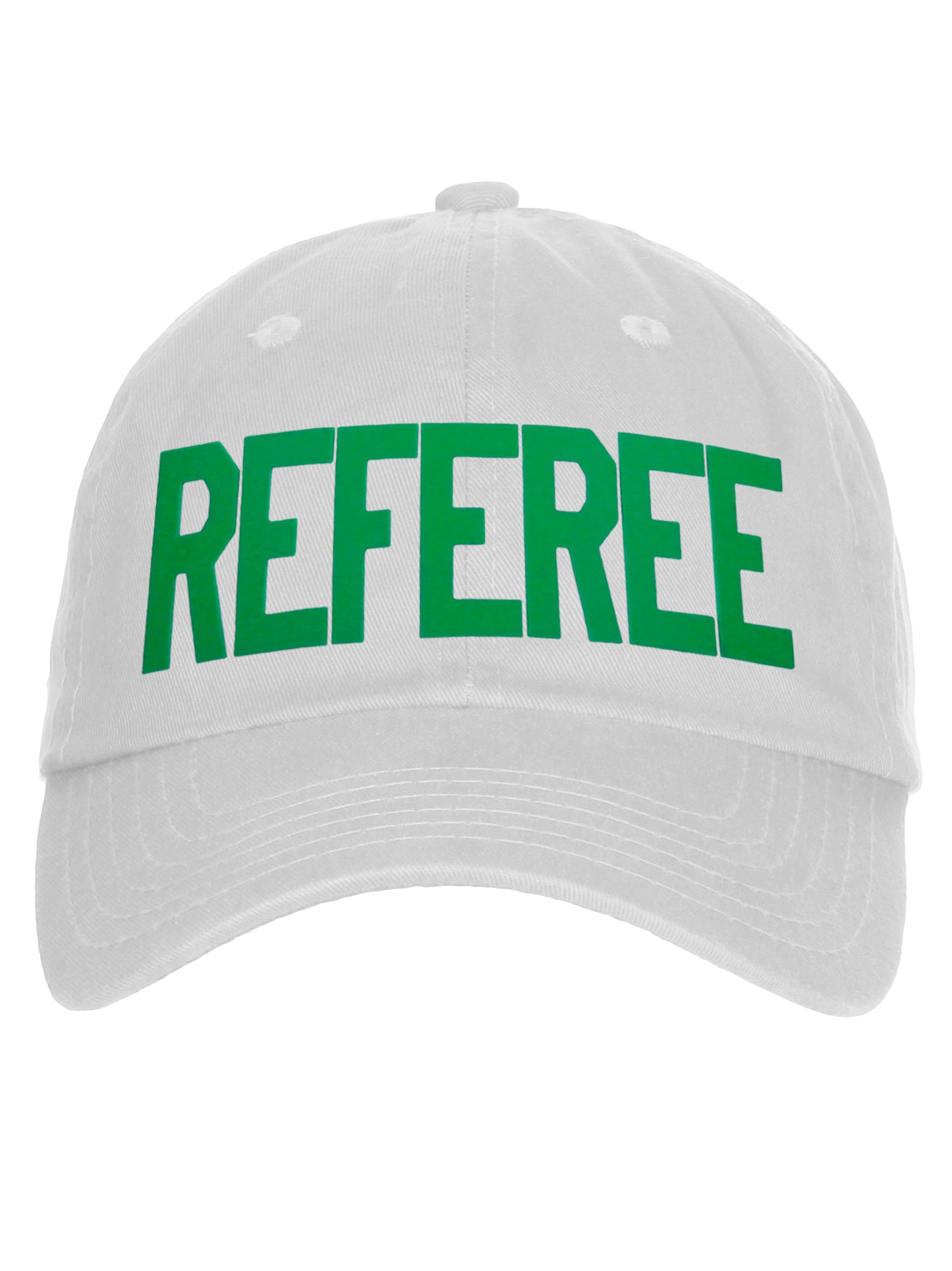 Classic Referee Hat Premiun Cotton Low Profile Unstructured Adjustable Strapback
