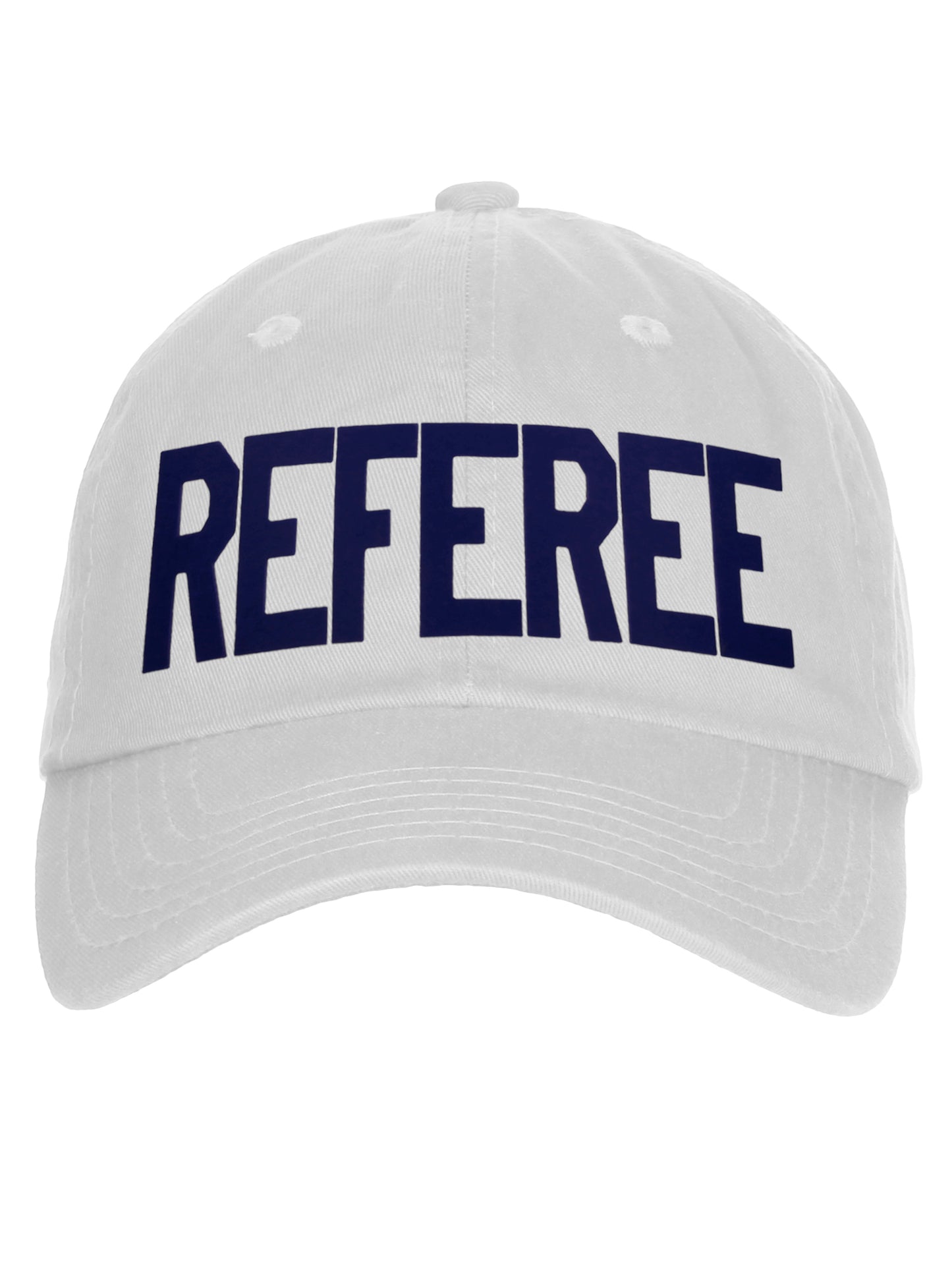 Classic Referee Hat Premiun Cotton Low Profile Unstructured Adjustable Strapback