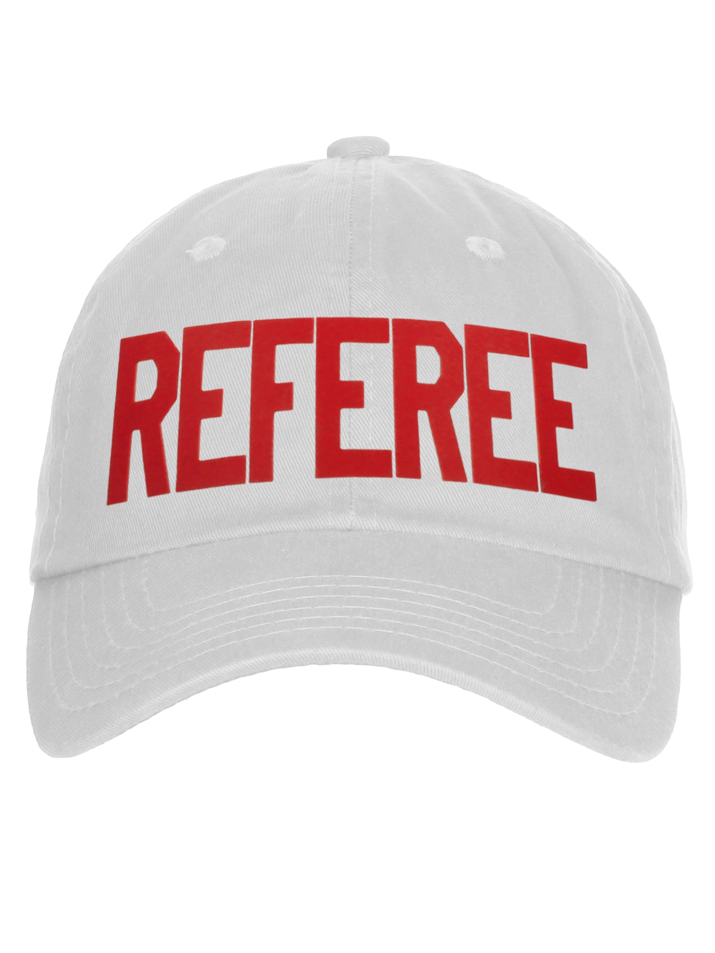 Classic Referee Hat Premiun Cotton Low Profile Unstructured Adjustable Strapback