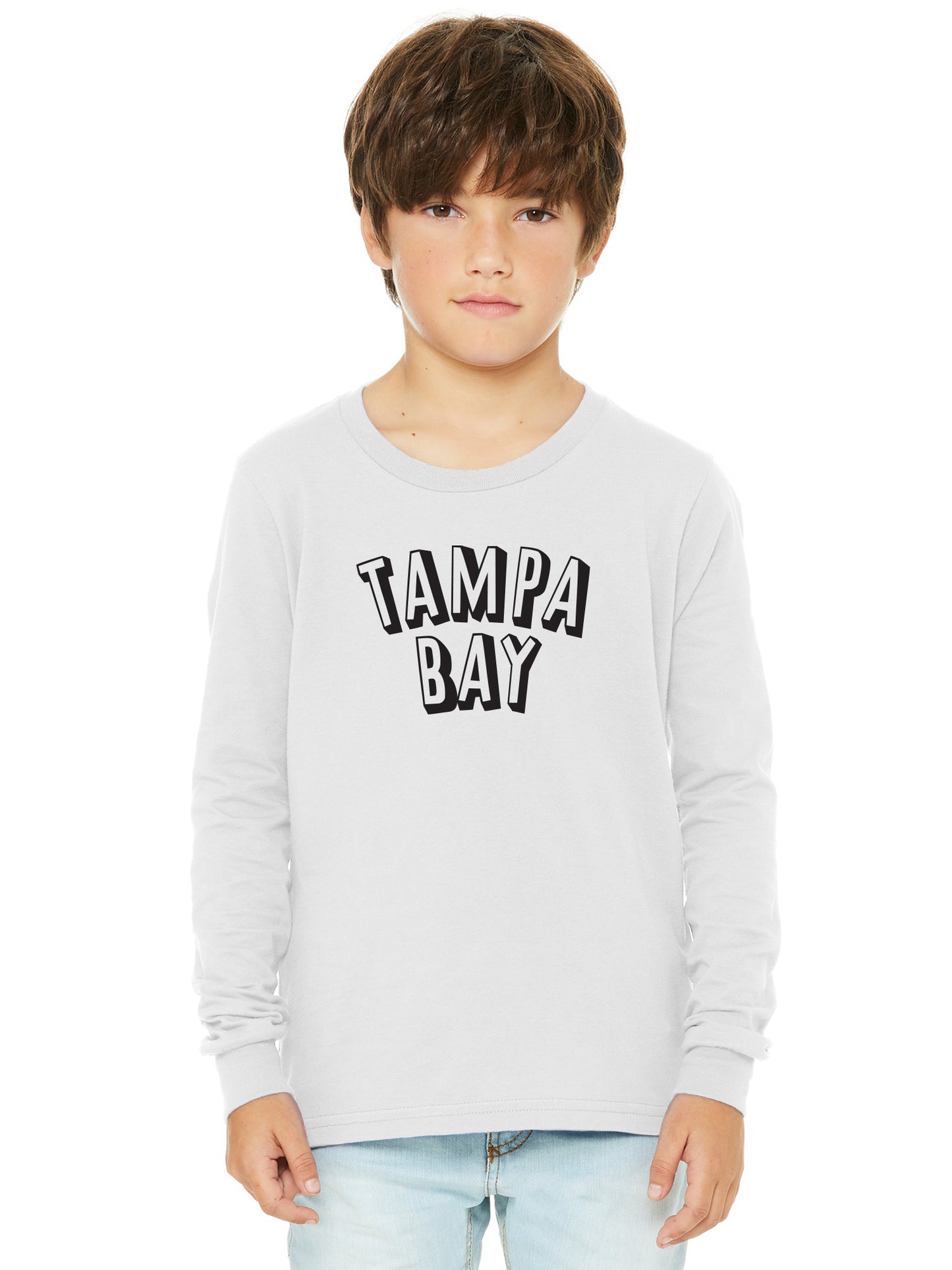 Daxton Youth Long Sleeve Tampa Bay Basic Tshirt