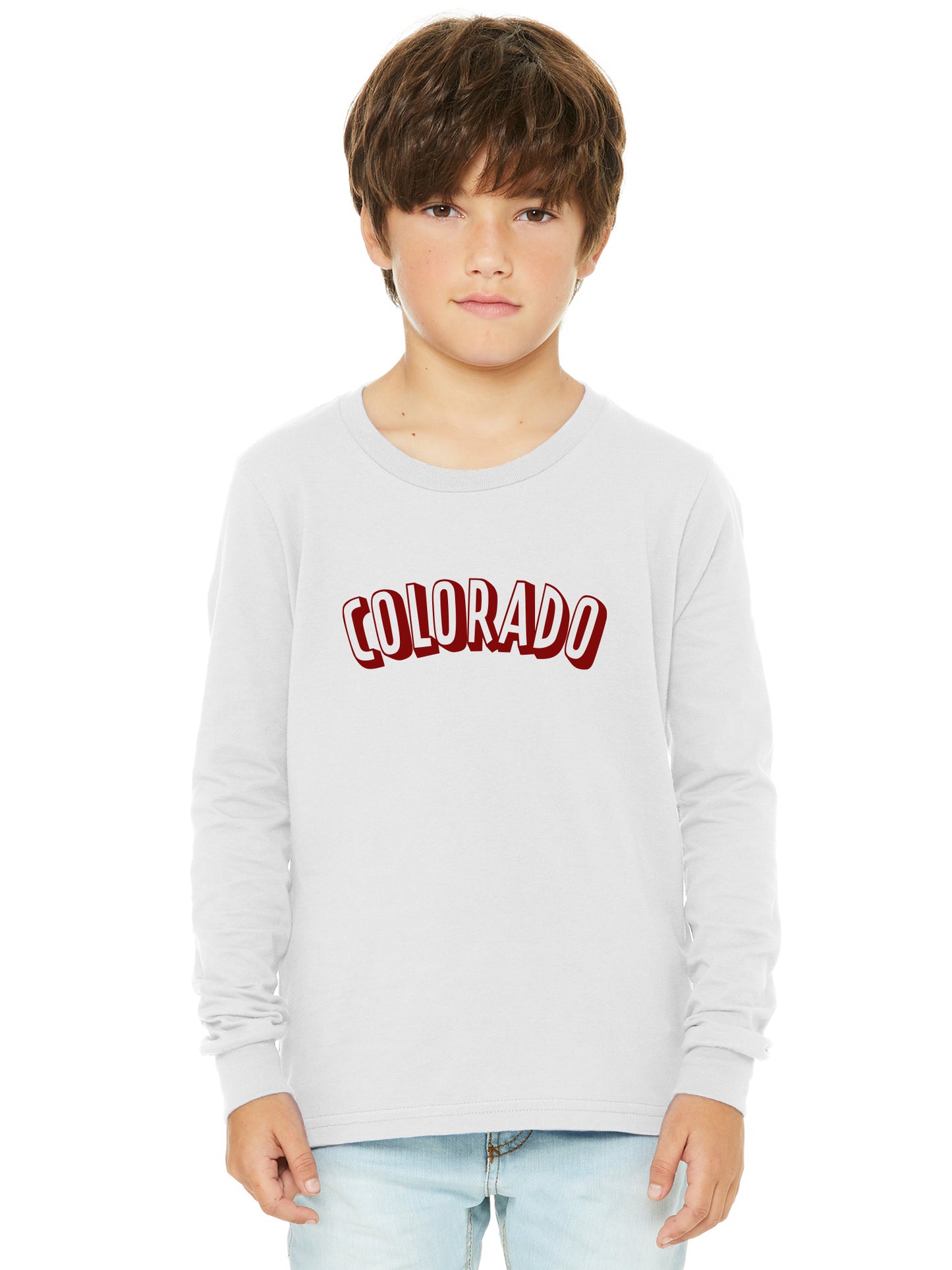 Daxton Youth Long Sleeve Colorado Basic Tshirt