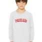 Daxton Youth Long Sleeve Portland Basic Tshirt
