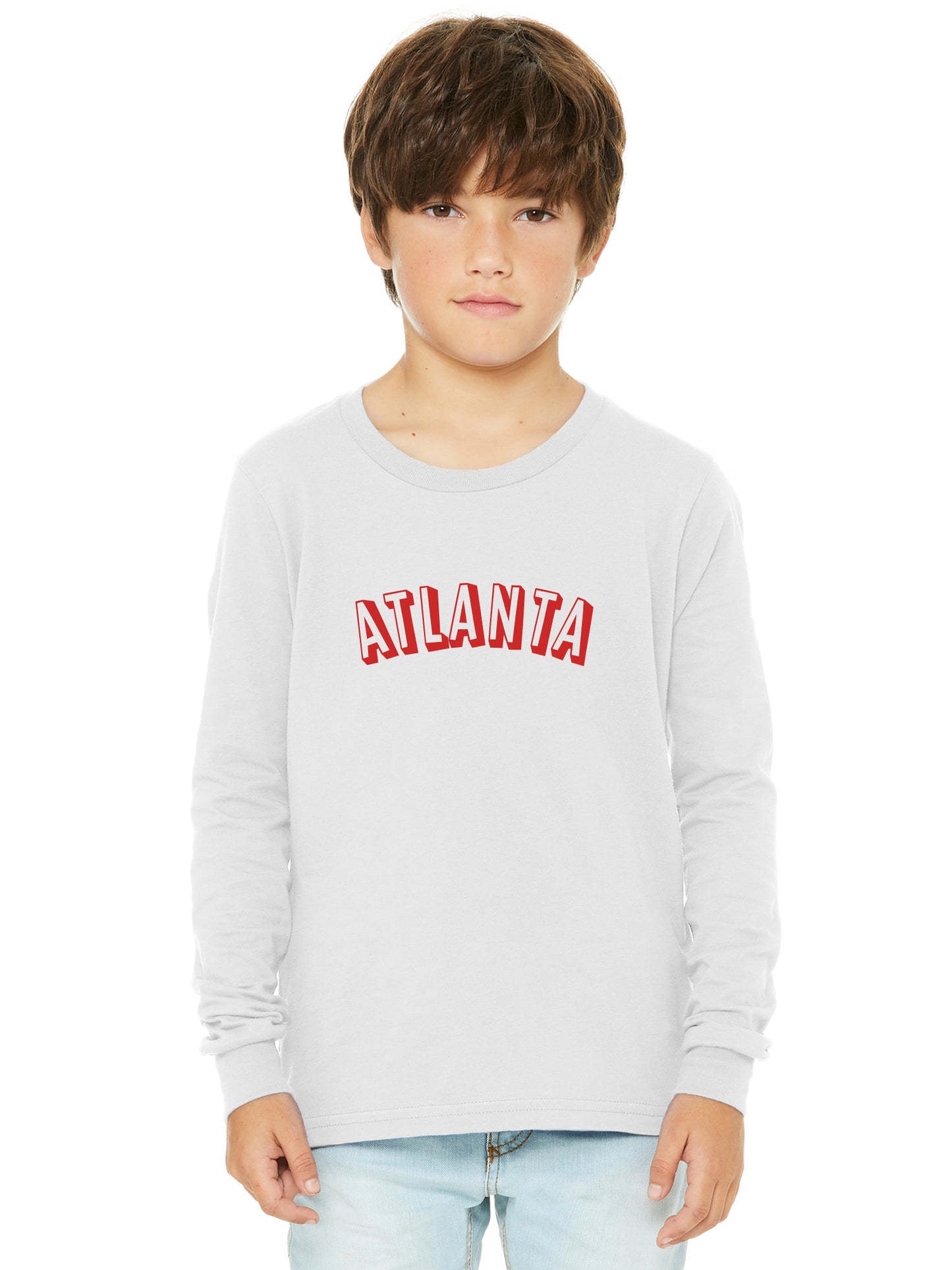 Daxton Youth Long Sleeve Atlanta Basic Tshirt