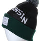 American Cities Wisconsin Green Bay Arch Letters Pom Pom Knit Hat Cap Beanie