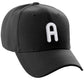 Daxton Classic Baseball Hat Embroidered A to Z Letters Structured Mid Profile Cap