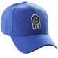 Daxton Structured Baseball Hat Cap 3D Alphabet A to Z Letter Number Initial