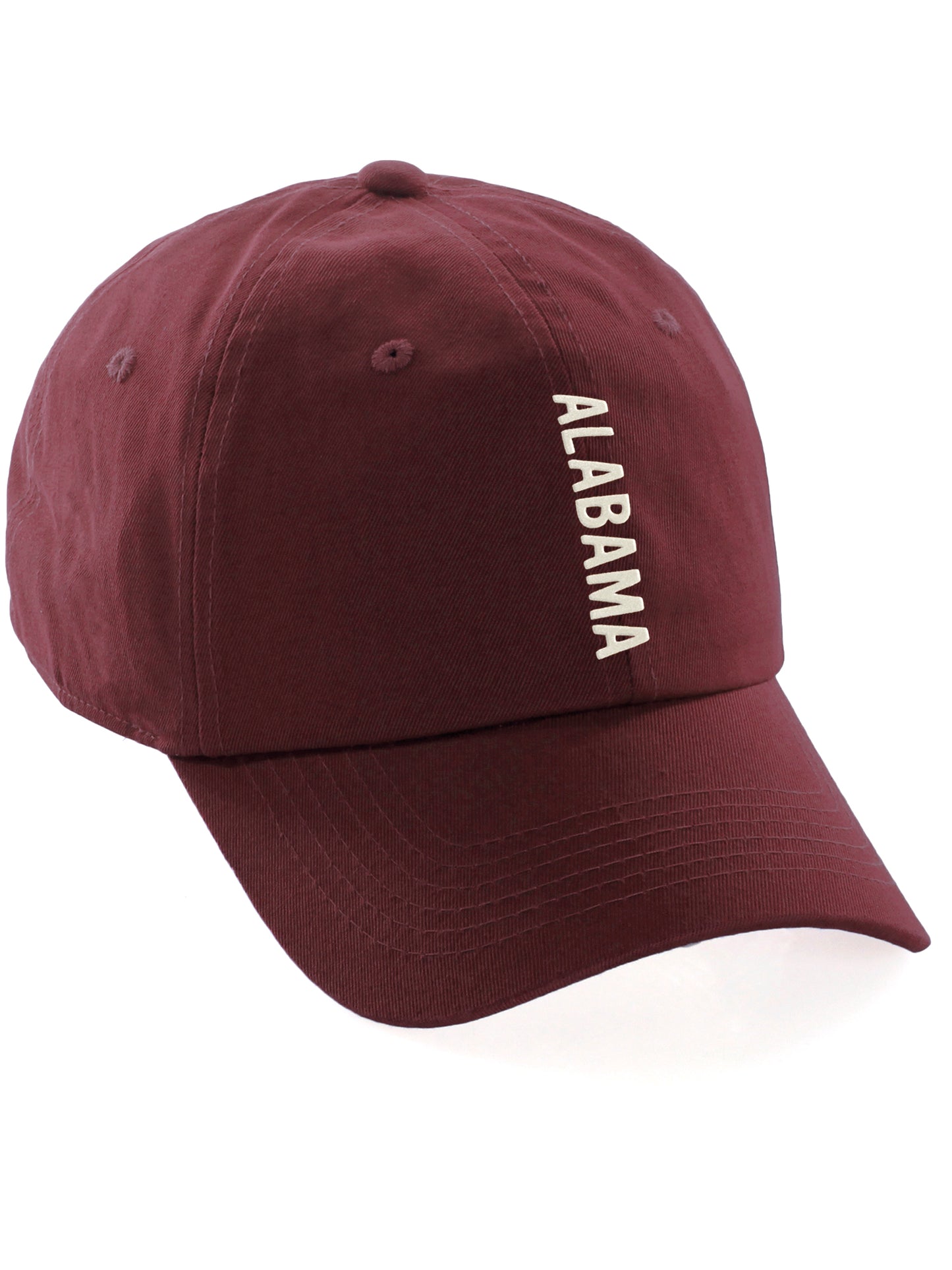 Daxton Vertical USA Cities Baseball Dad Hat Unstructure Low Profile Strapback