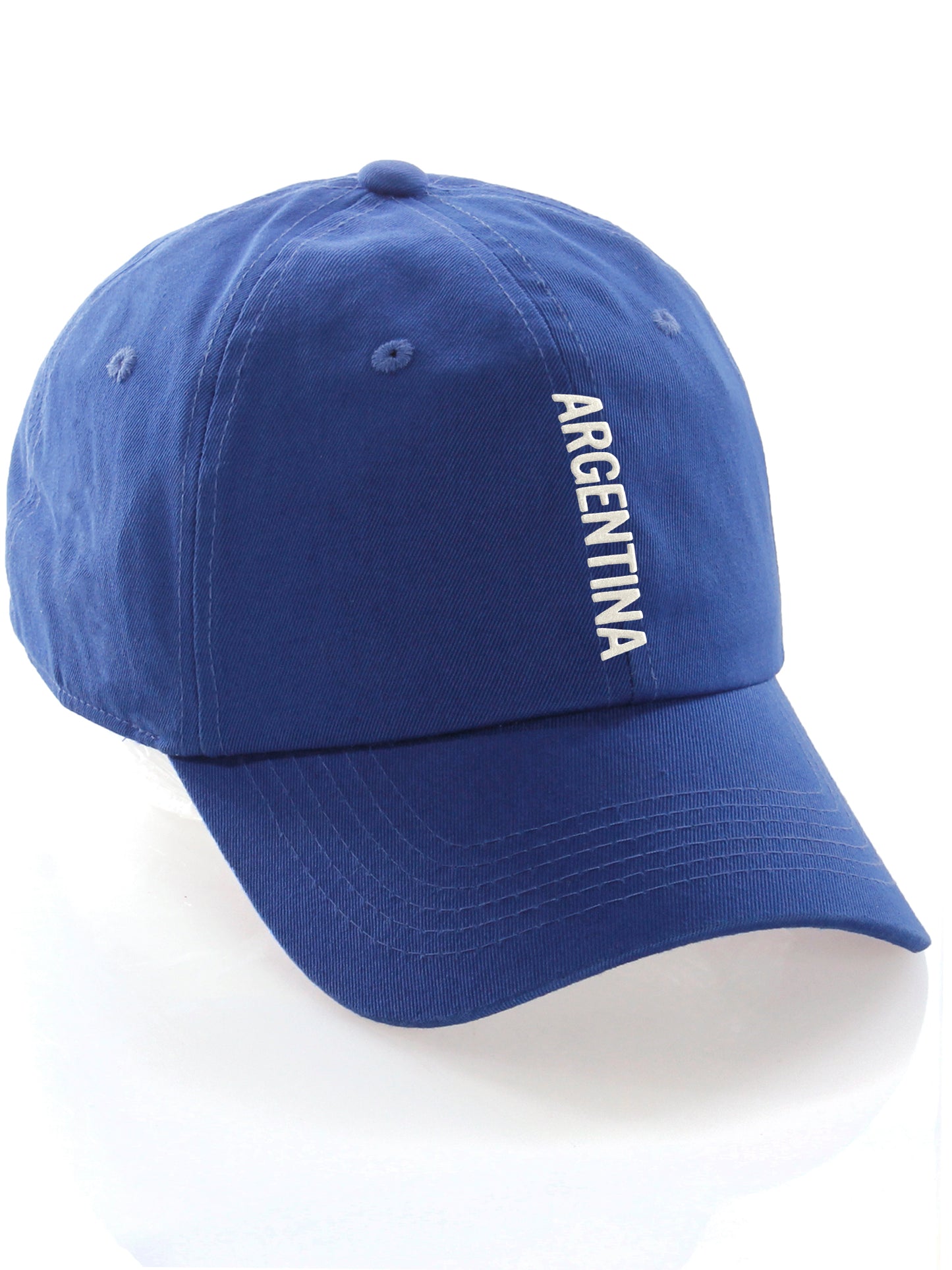 Daxton Vertical USA Cities Baseball Dad Hat Unstructure Low Profile Strapback