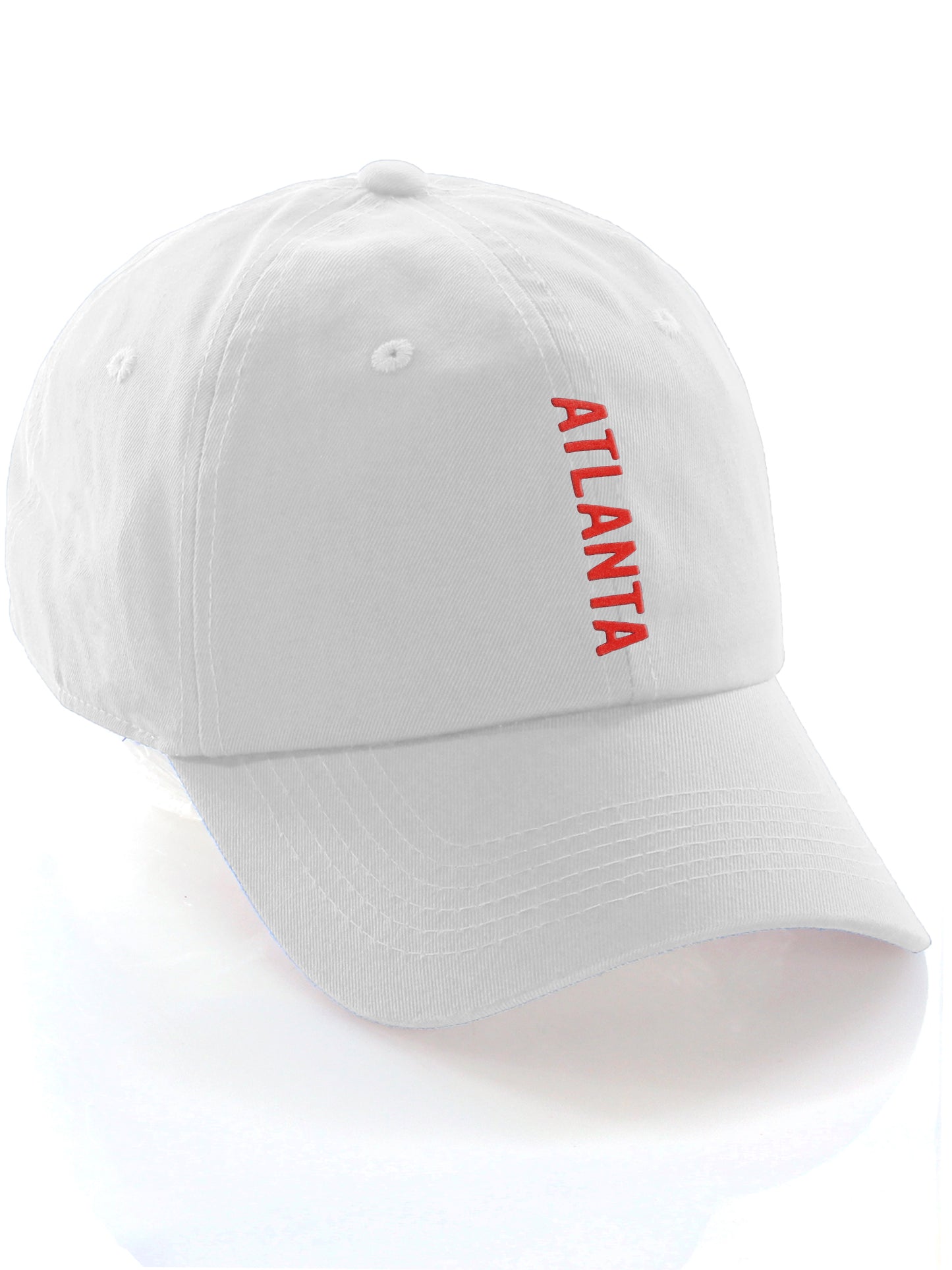 Daxton Vertical USA Cities Baseball Dad Hat Unstructure Low Profile Strapback