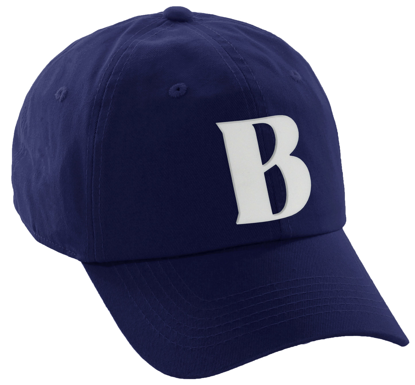 Daxton 3D Capital Letters Low Profile Adjustable Baseball Dad Hat Cap