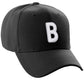 Daxton Classic Baseball Hat Embroidered A to Z Letters Structured Mid Profile Cap