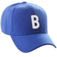 Daxton Classic Baseball Hat Embroidered A to Z Letters Structured Mid Profile Cap