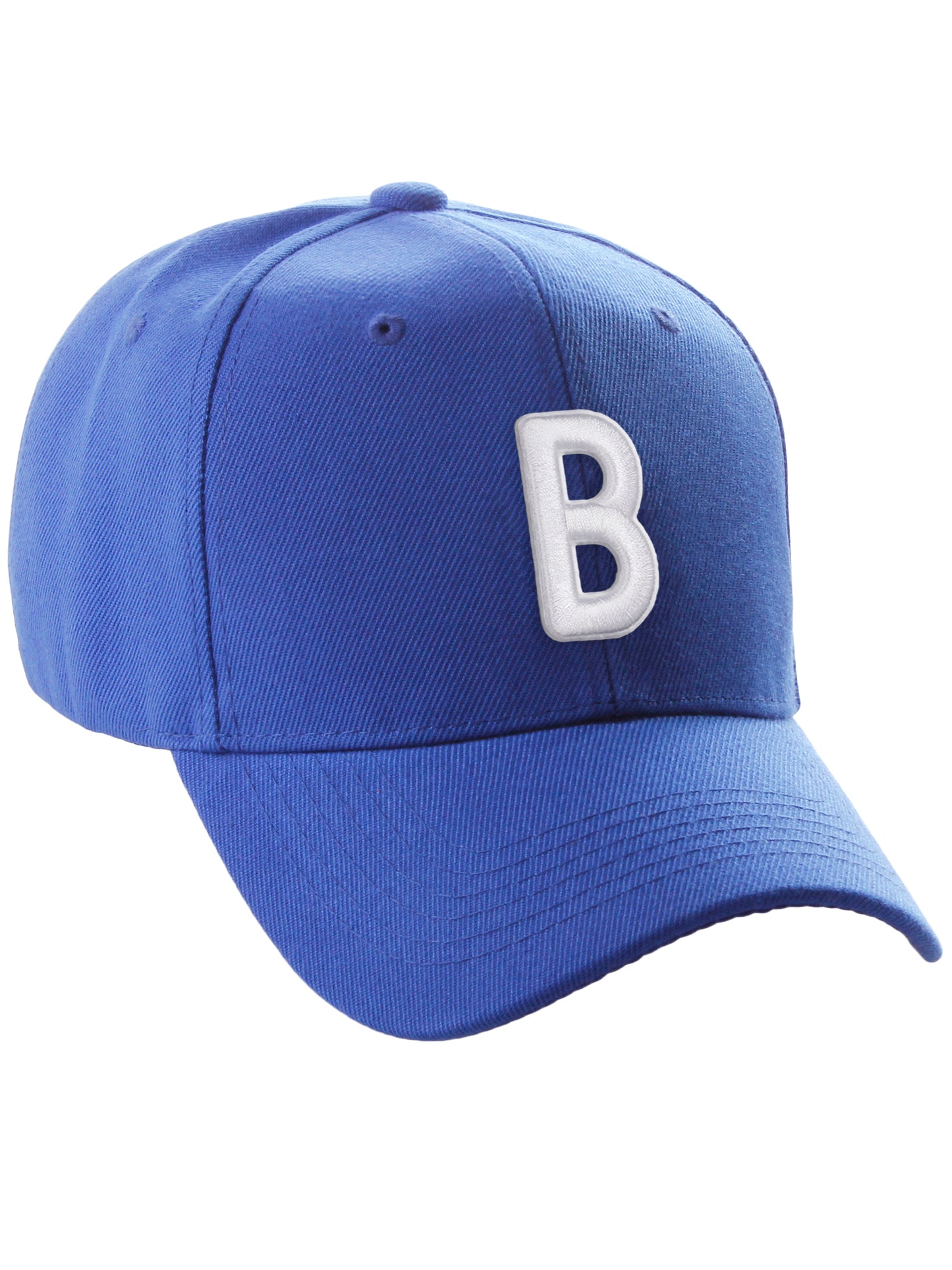 Daxton Classic Baseball Hat Embroidered A to Z Letters Structured Mid Profile Cap