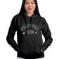 Emmalise Women's Volleyball Mom Custom Number Round Neck Short Sleeve and Pullover Hoodie Fleece Sweatshirt