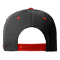 Classic Snapback Referee Hat High Profile Flat Bill Visor Adjustable Back Cap