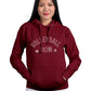 Emmalise Women's Volleyball Mom Custom Number Round Neck Short Sleeve and Pullover Hoodie Fleece Sweatshirt
