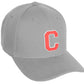 Daxton Classic Structured Baseball Hat Custom A to Z Initial White Rose Letter